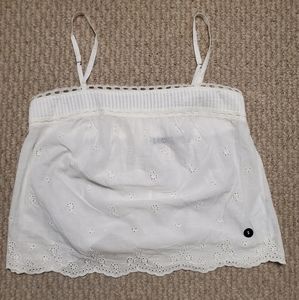 Abercrombie & Fitch white top